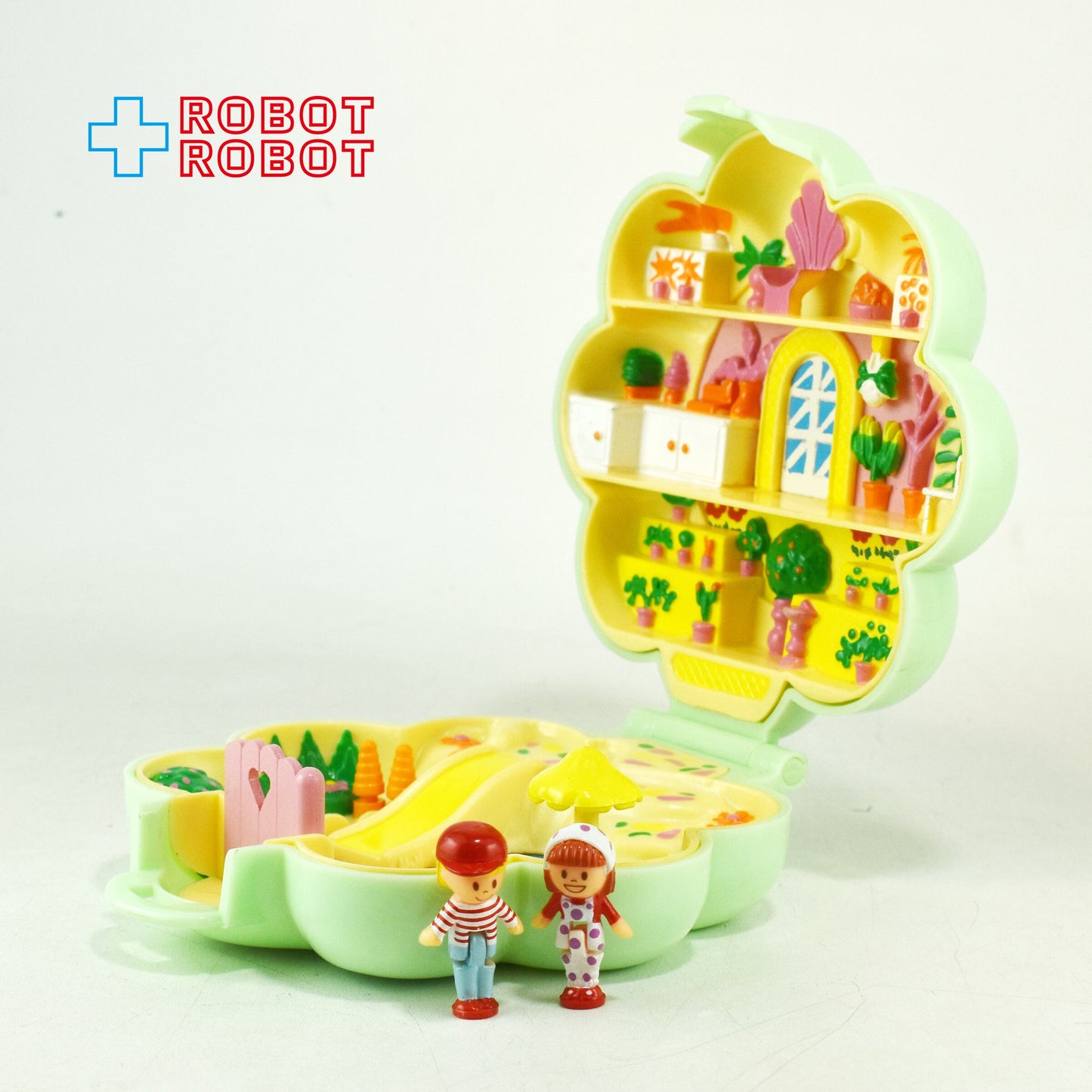 バンダイ ポーリーポケット エンジェルポケット 緑のきれいな植物園 1991