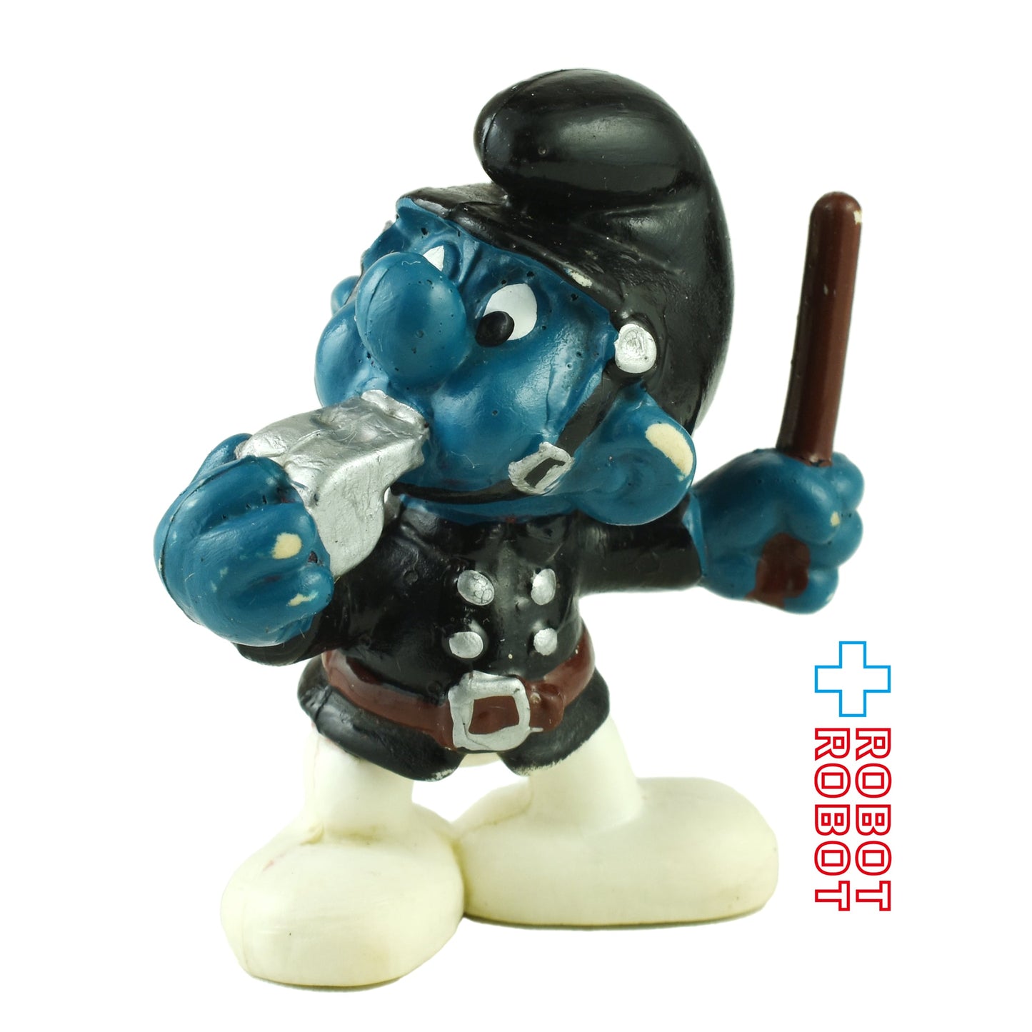 スマーフ 警察官 ポリスマン ブラック #20123 PVCフィギュア