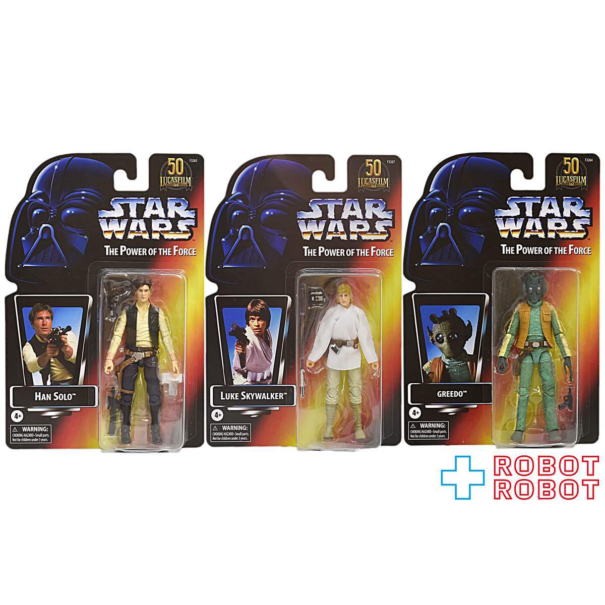 スター・ウォーズ ブラックシリーズ POTF2 3体セット ルーカスフィルム 50th アニバーサリー 6インチフィギュア