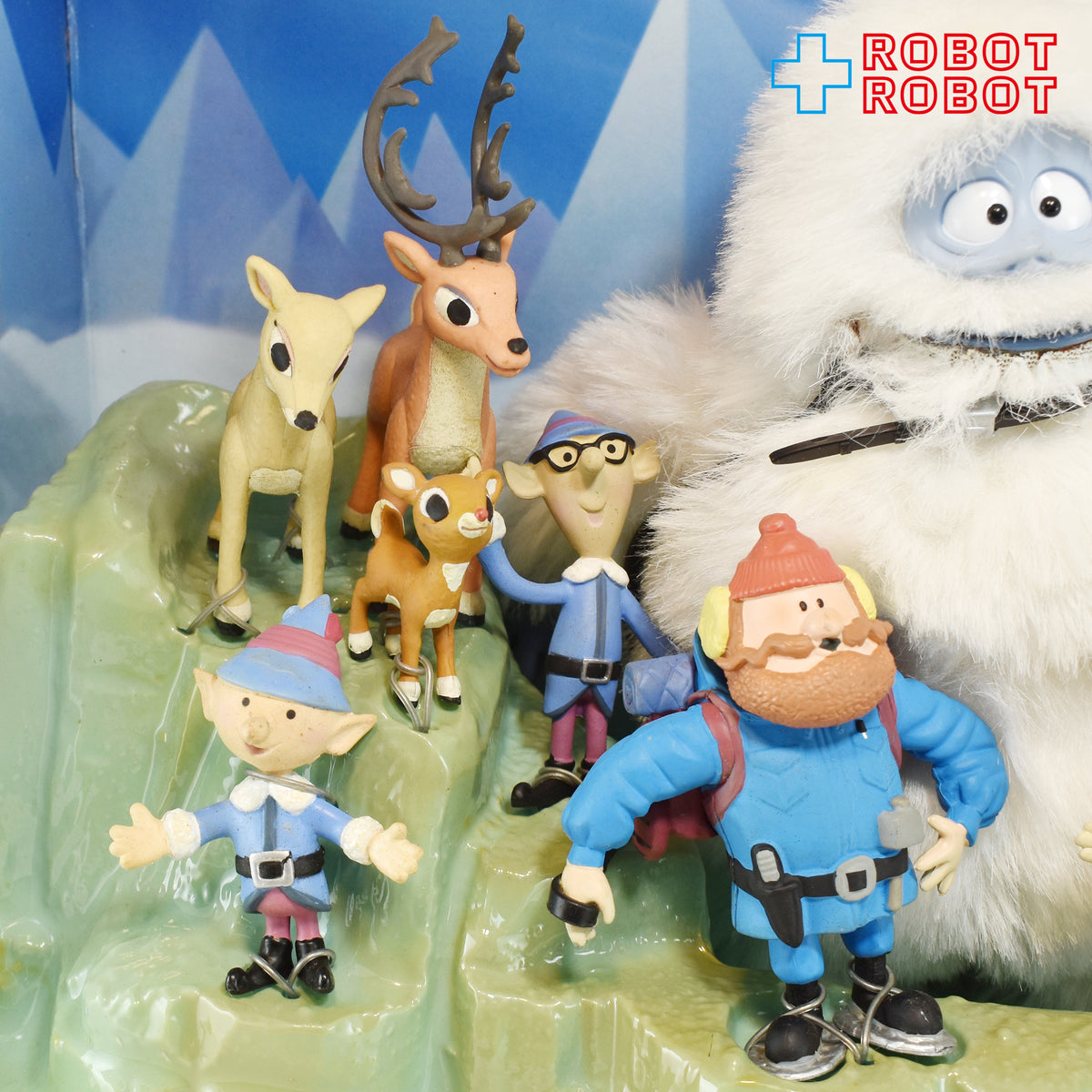 プレイング・マンティス社 ルドルフ 赤鼻のトナカイ フィギュアセット 2003 開封箱入