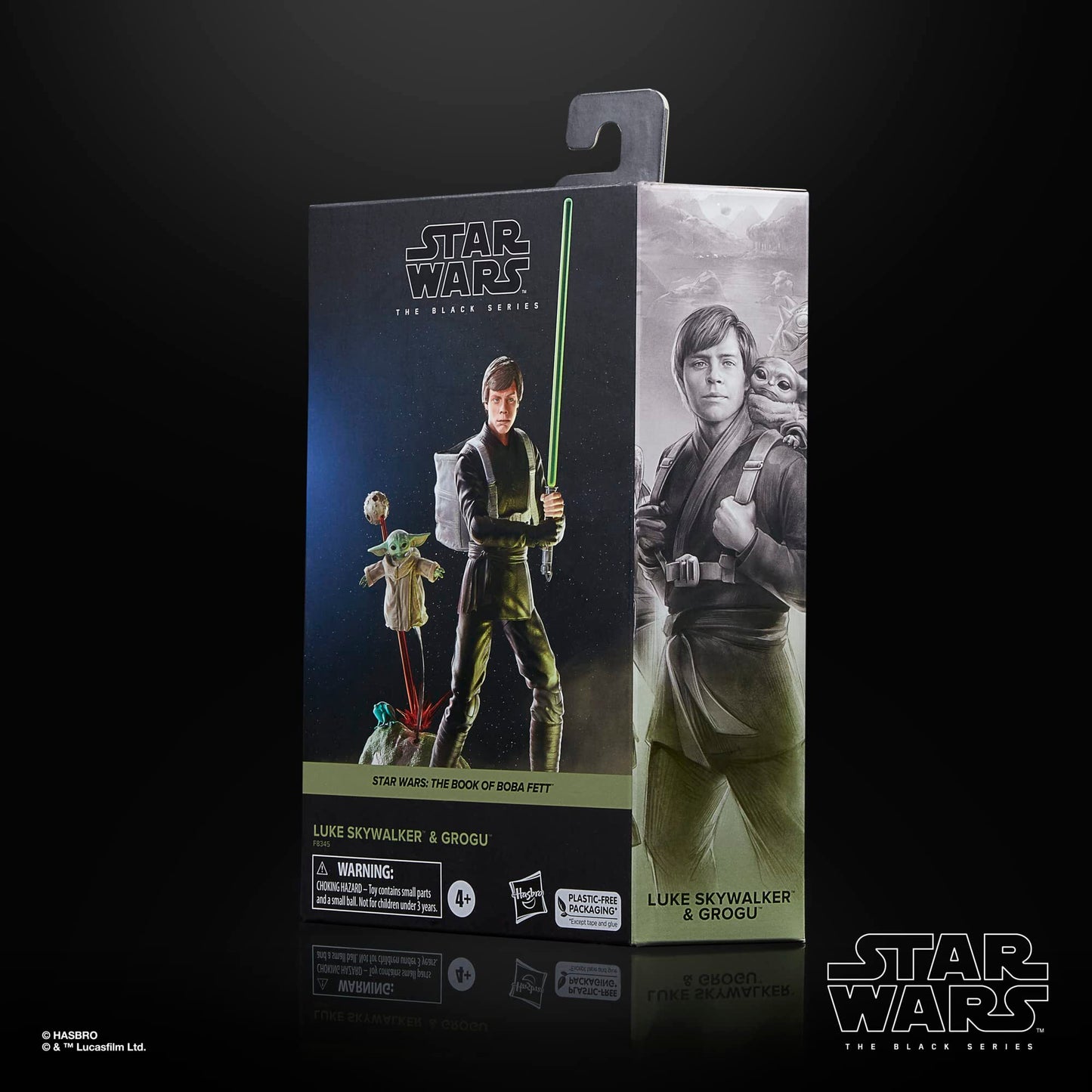 スター・ウォーズ ブラックシリーズ #BOBF03 ルーク・スカイウォーカー＆グローグー [BOBF] ６インチ・アクションフィギュア 開封 箱付き