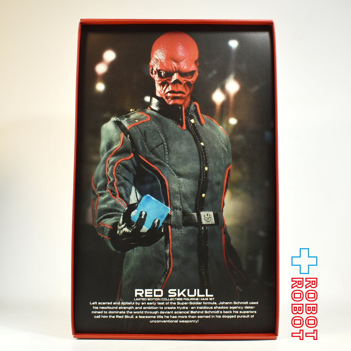 欠品あり：ホットトイズ ムービー・マスターピース MMS167 キャプテン・アメリカ / ザ・ファースト・アベンジャー レッド・スカル 1/6 アクションフィギュア 開封箱入