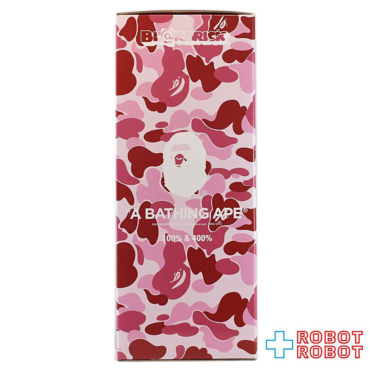 メディコム ベアブリック BAPE(R) × M / mika ninagawa SHARK PINK 100％ & 400％