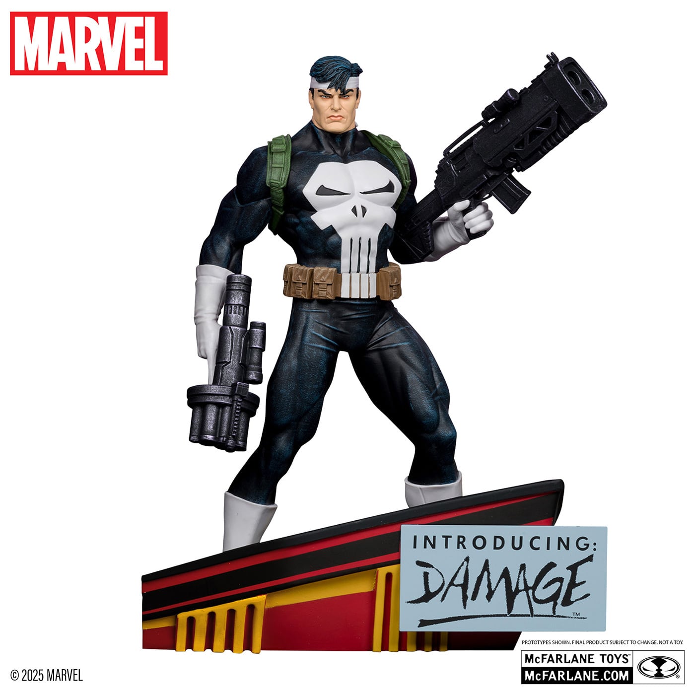 マクファーレン マーベル シーン・フィギュア #012 パニッシャー 1/6 スタチューフィギュア 未開封