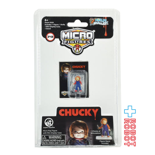 スーパーインパルス ワールズ スモーレスト マイクロフィギュア チャイルド・プレイ チャッキー フィギュア 未開封