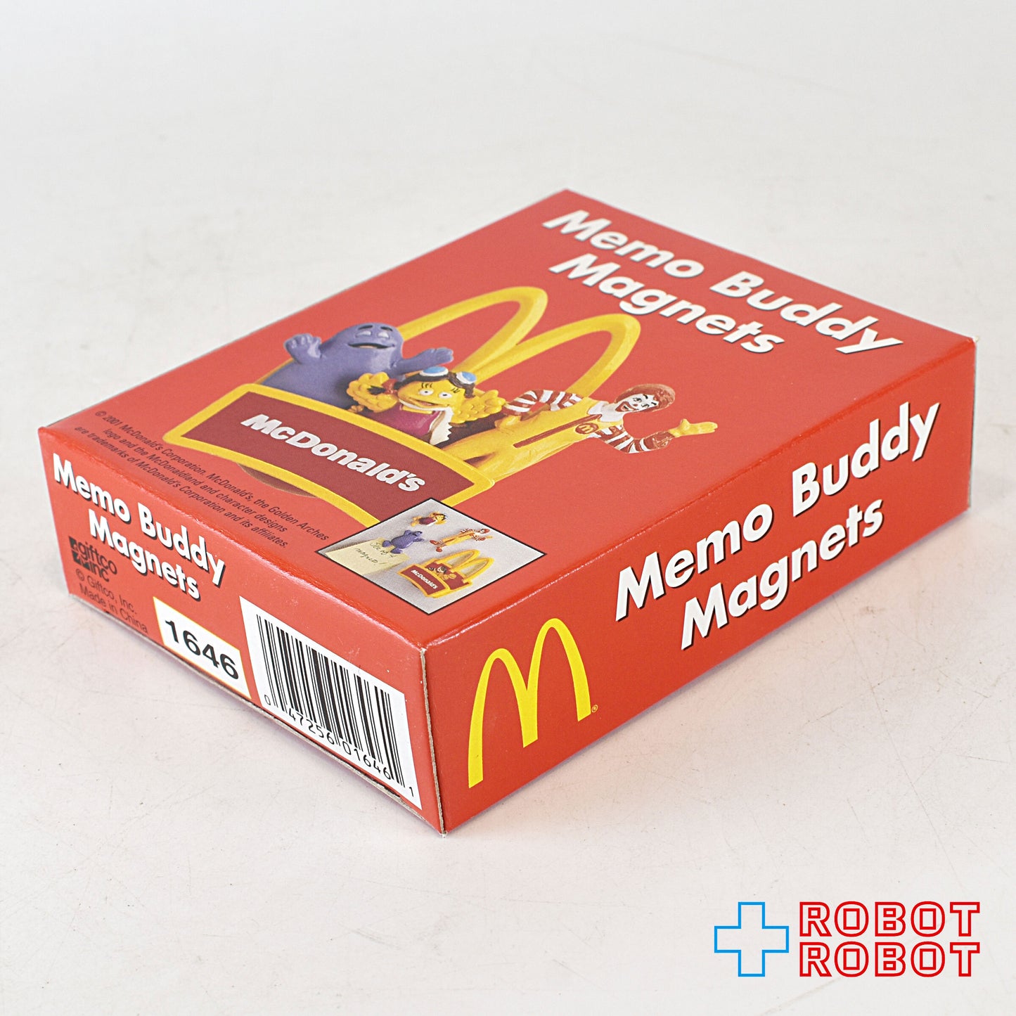 マクドナルド メモ バディー マグネット セット 箱入り ※パッケージダメージ 企業物