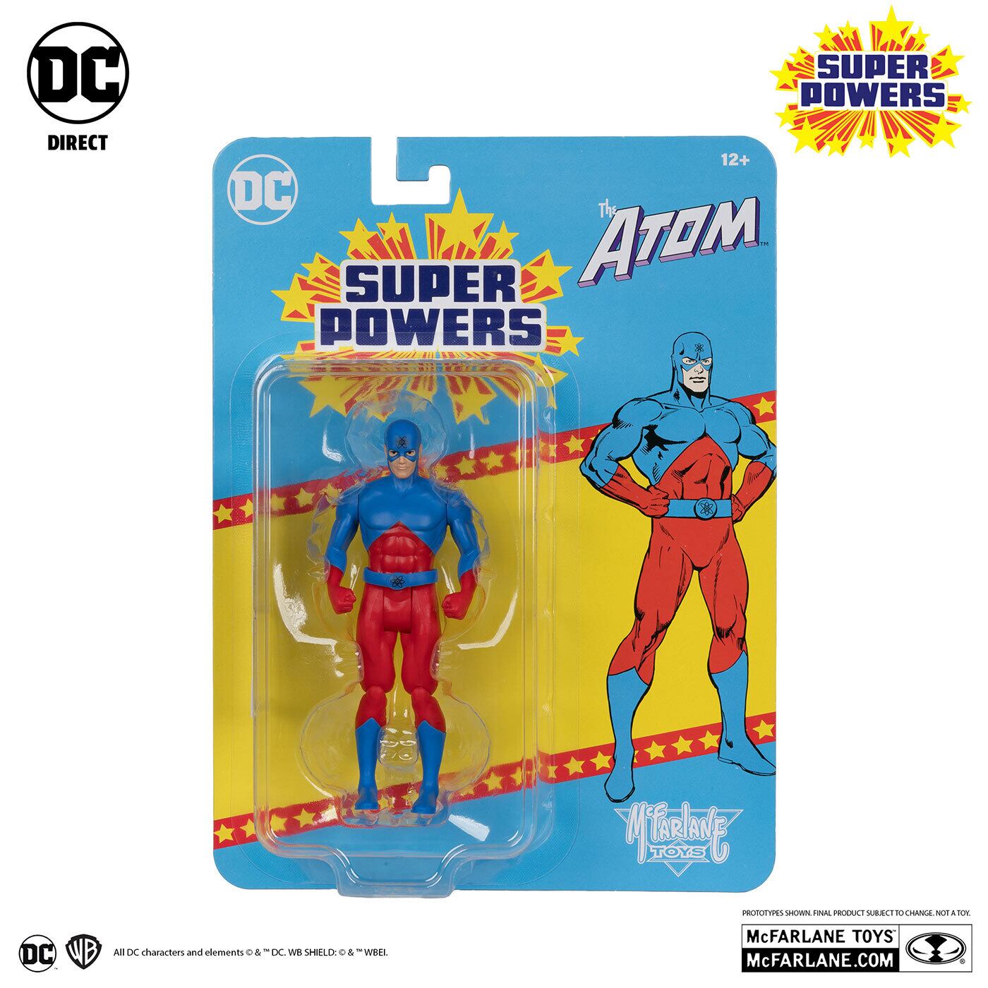 マクファーレン・トイズ DCダイレクト DCスーパーパワーズ #45 アトム (レイ・パーマー) 4インチ アクションフィギュア 国内版 未開封