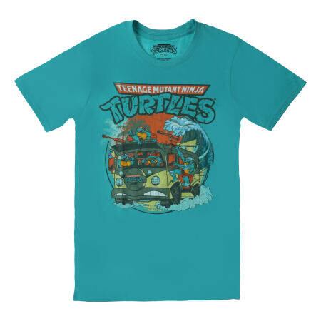 タートルズ TMNT ティーンエイジ・ミュータント・ニンジャ・タートルズ ウェーブ グラフィック Tシャツ