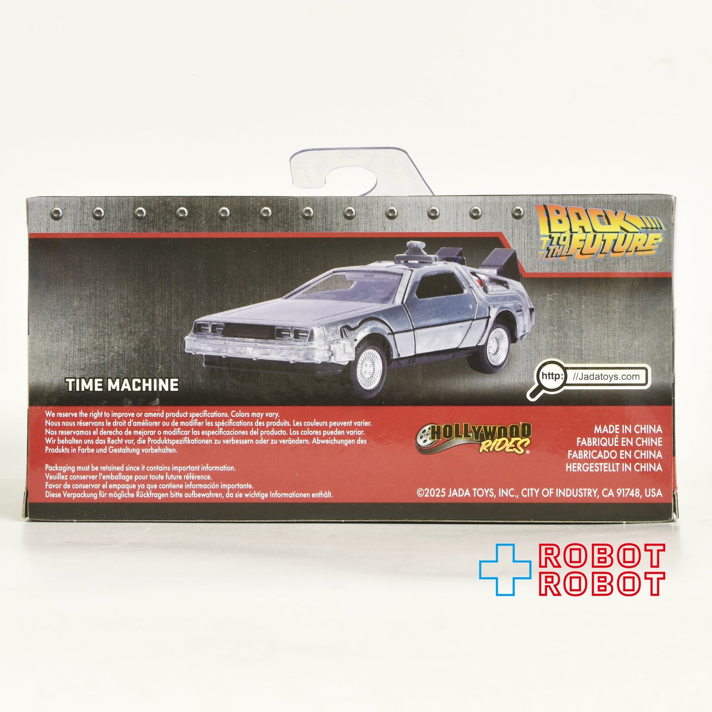 JADA TOYS メタルズ・ダイキャスト 1/32 バック・トゥ・ザ・フューチャー デロリアン