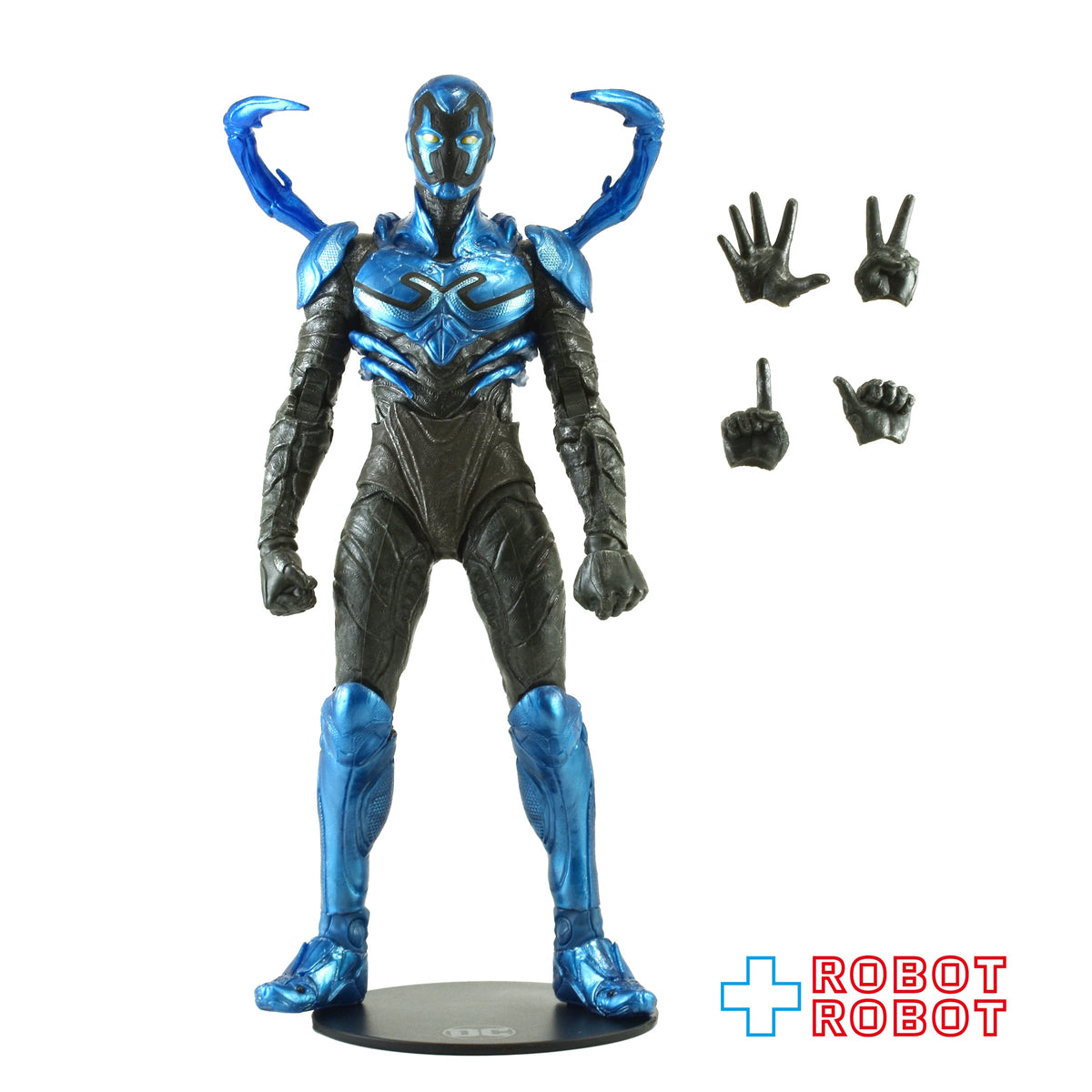 マクファーレン・トイズ DCマルチバース ブルービートル (バトルモード) 7インチ アクションフィギュア ルース