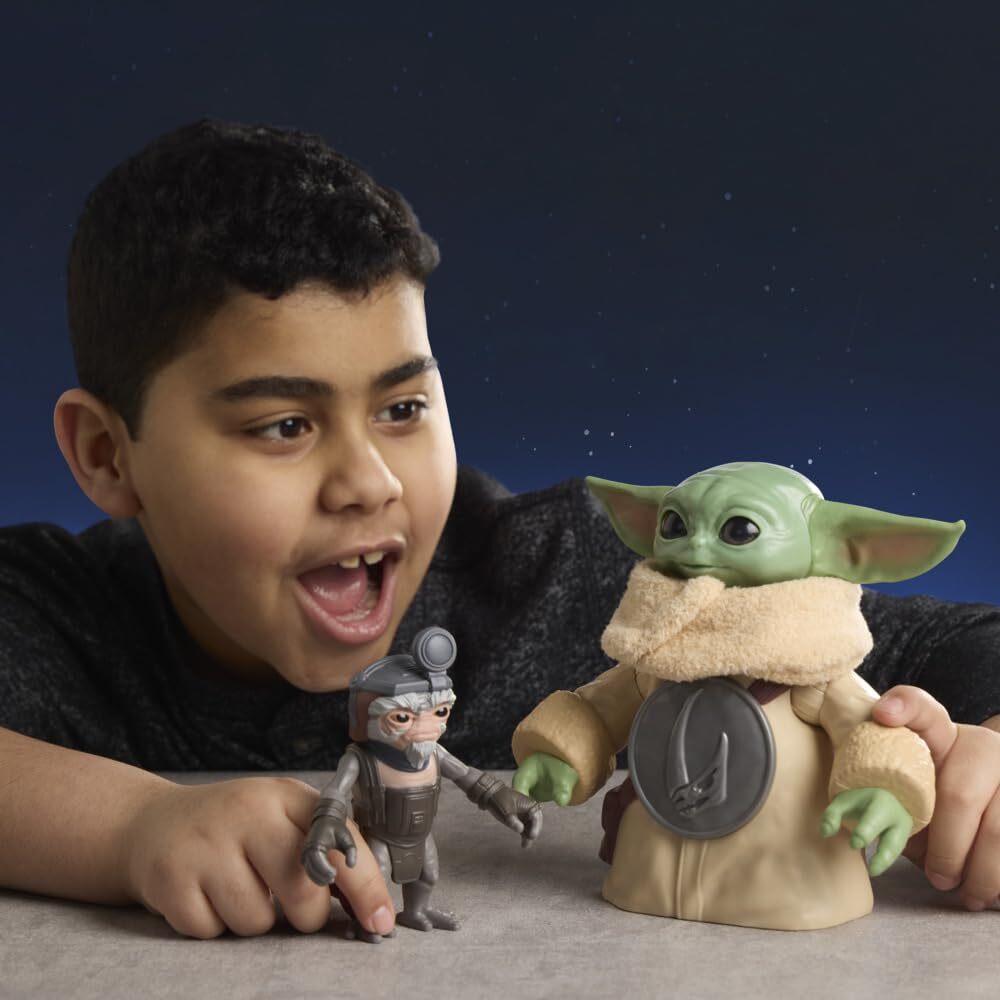 ハズブロ スター・ウォーズ マンダロリアン&グローグー ハグしてグローグー 6.5インチ エレクトロニック アクションフィギュア 未開封