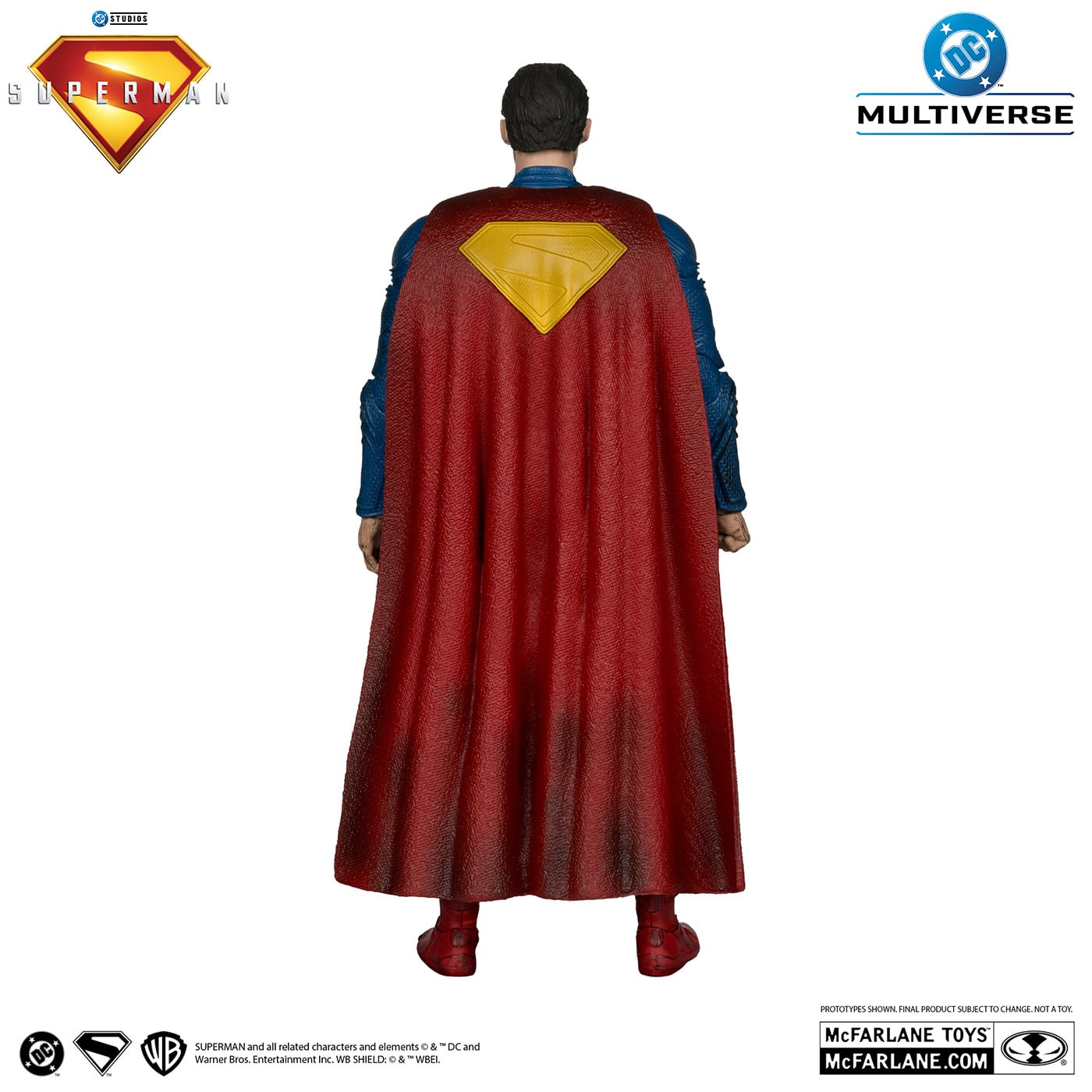 DC マルチバース スーパーマン (2025) #326 スーパーマン (バトルダメージ) 7インチ アクションフィギュア 国内版 未開封