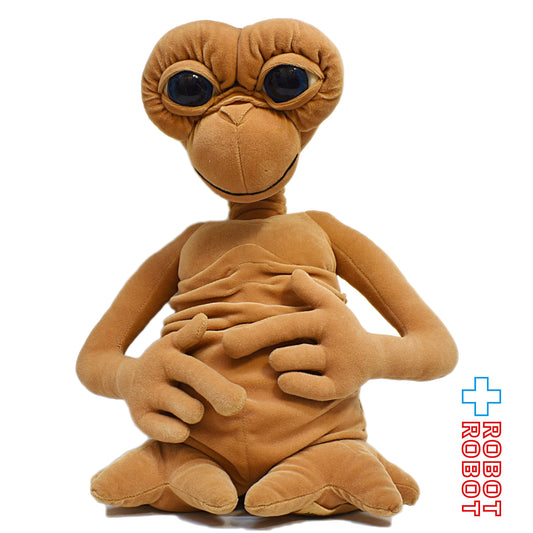 USJ E.T. ぬいぐるみ人形 50cm 手書き風の３行の布タグ