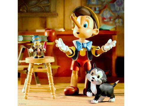 スーパー7 ディズニー アルティメット ピノキオ 7インチ アクションフィギュア 未開封