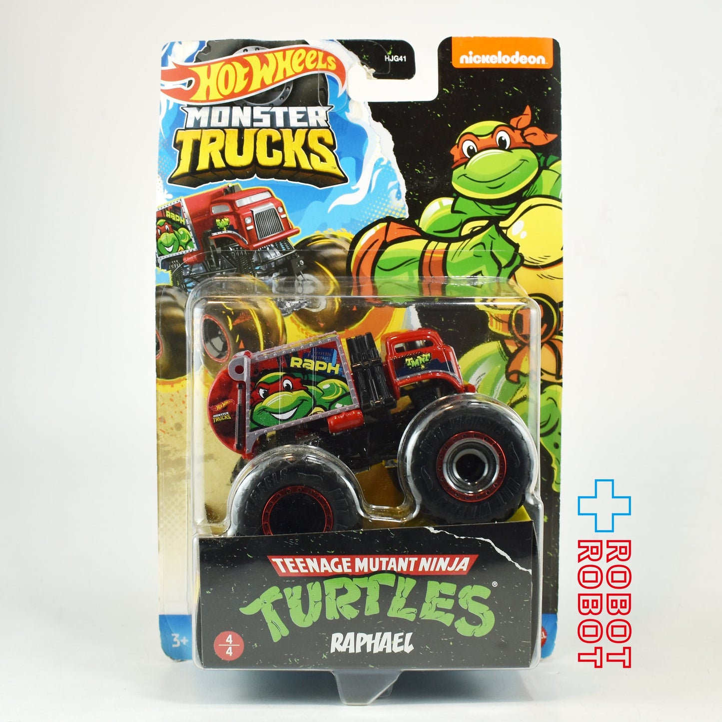 ホットウィール モンスタートラック TMNT ミュータント・タートルズ 4体セット ダイキャスト ミニカー 未開封