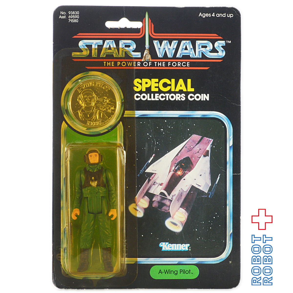 オールドケナー スター・ウォーズ POTF 92 Back A-ウイング・パイロット MOC