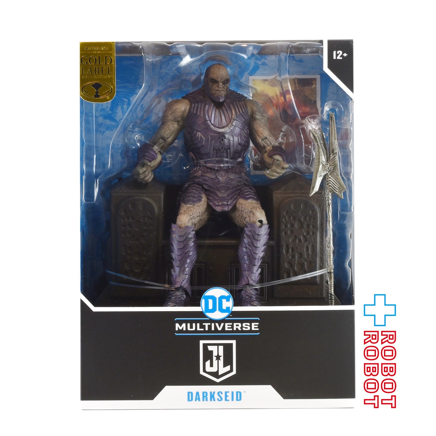マクファーレン・トイズ DCマルチバース ジャスティス・リーグ ザック・スナイダーカット ダークサイド (玉座付き) 7インチ アクションフィギュア 未開封