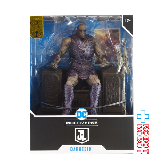 マクファーレン・トイズ DCマルチバース ジャスティス・リーグ ザック・スナイダーカット ダークサイド (玉座付き) 7インチ アクションフィギュア 未開封