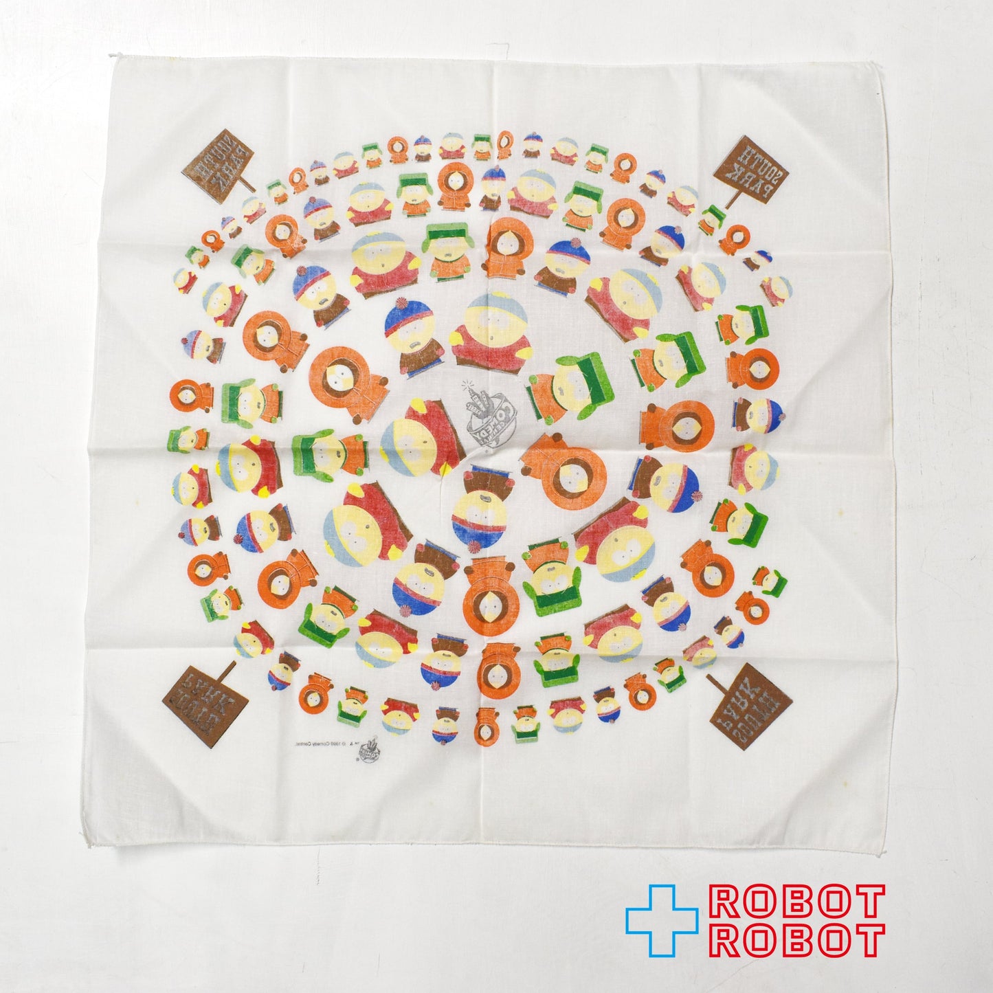 コメディーセントラル サウスパーク 総柄 てぬぐい 1999 - ROBOTROBOT