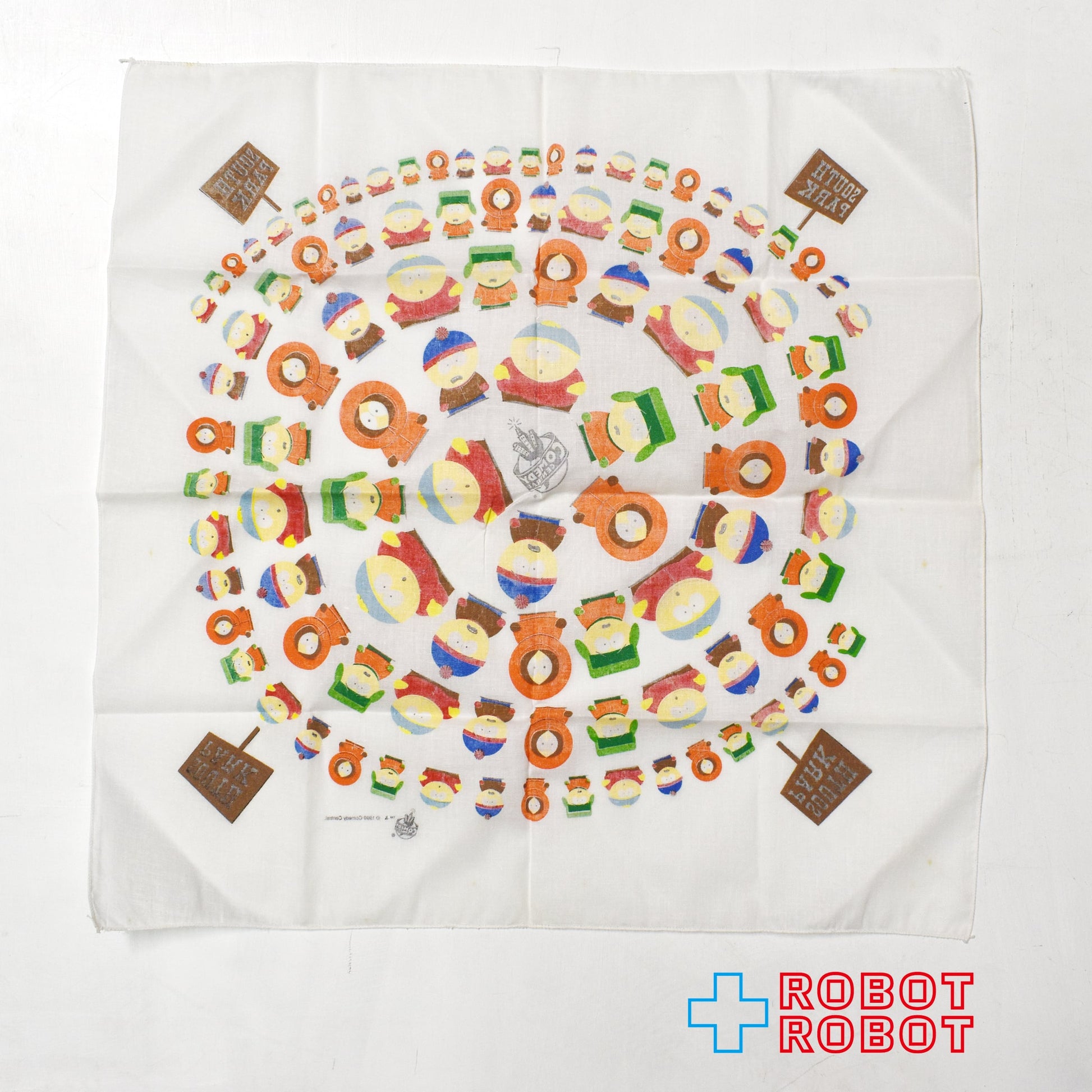 コメディーセントラル サウスパーク 総柄 てぬぐい 1999 - ROBOTROBOT