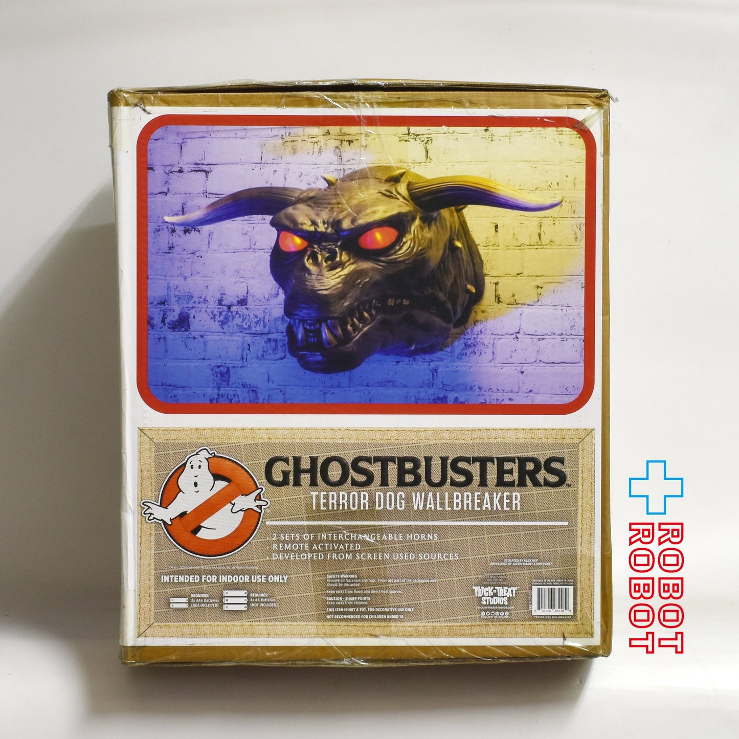 トリックオアトリートスタジオ ゴーストバスターズ ウォールブレイカー テラードッグ 門の神 ビンツ 壁飾り 未使用