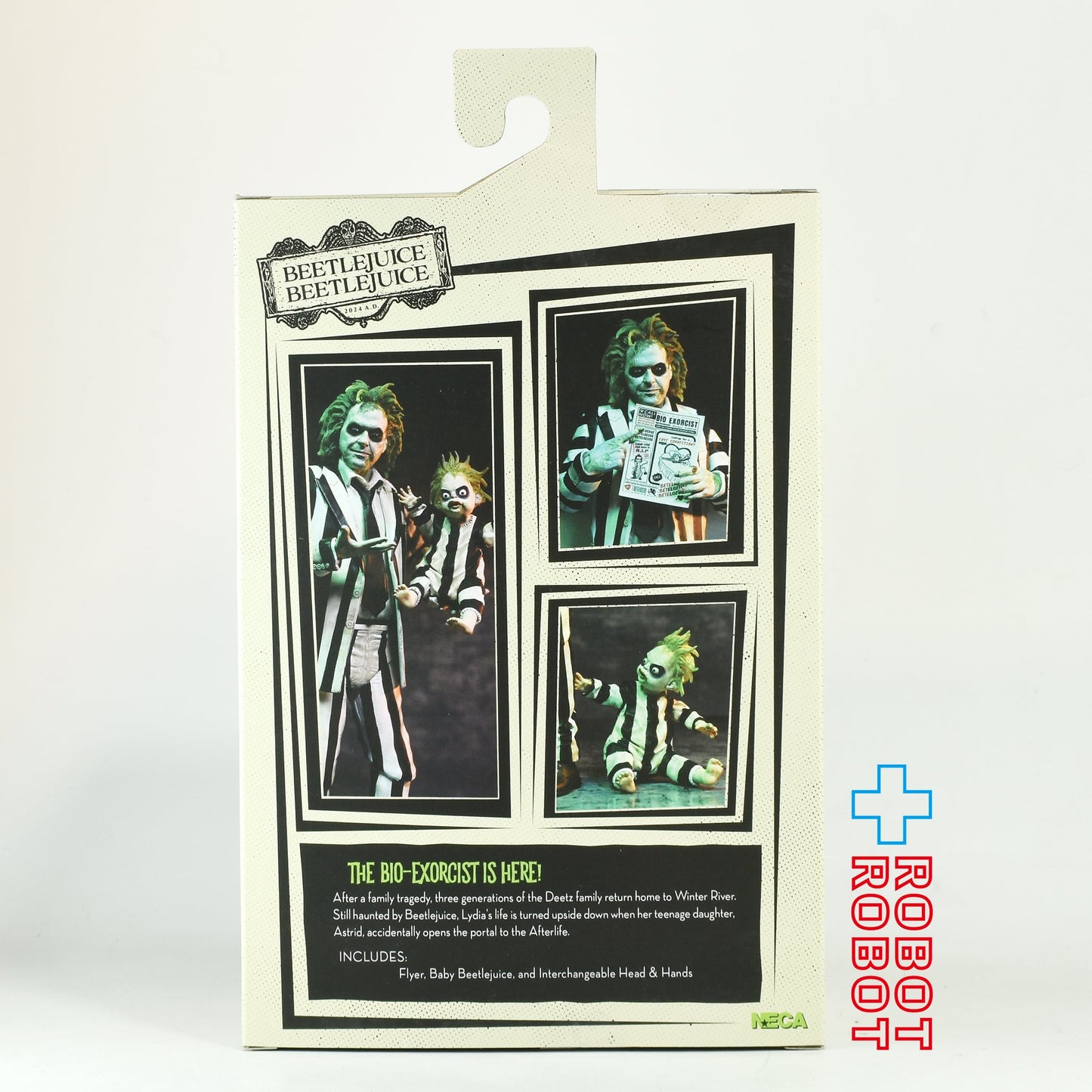 NECA ネカ ビートルジュース (ストライプスーツ) アルティメット ７インチ アクションフィギュア 未開封