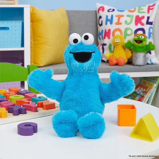 ジャストプレイ セサミストリート クッキーモンスター Sサイズ ぬいぐるみ 紙タグ付き - ROBOTROBOT