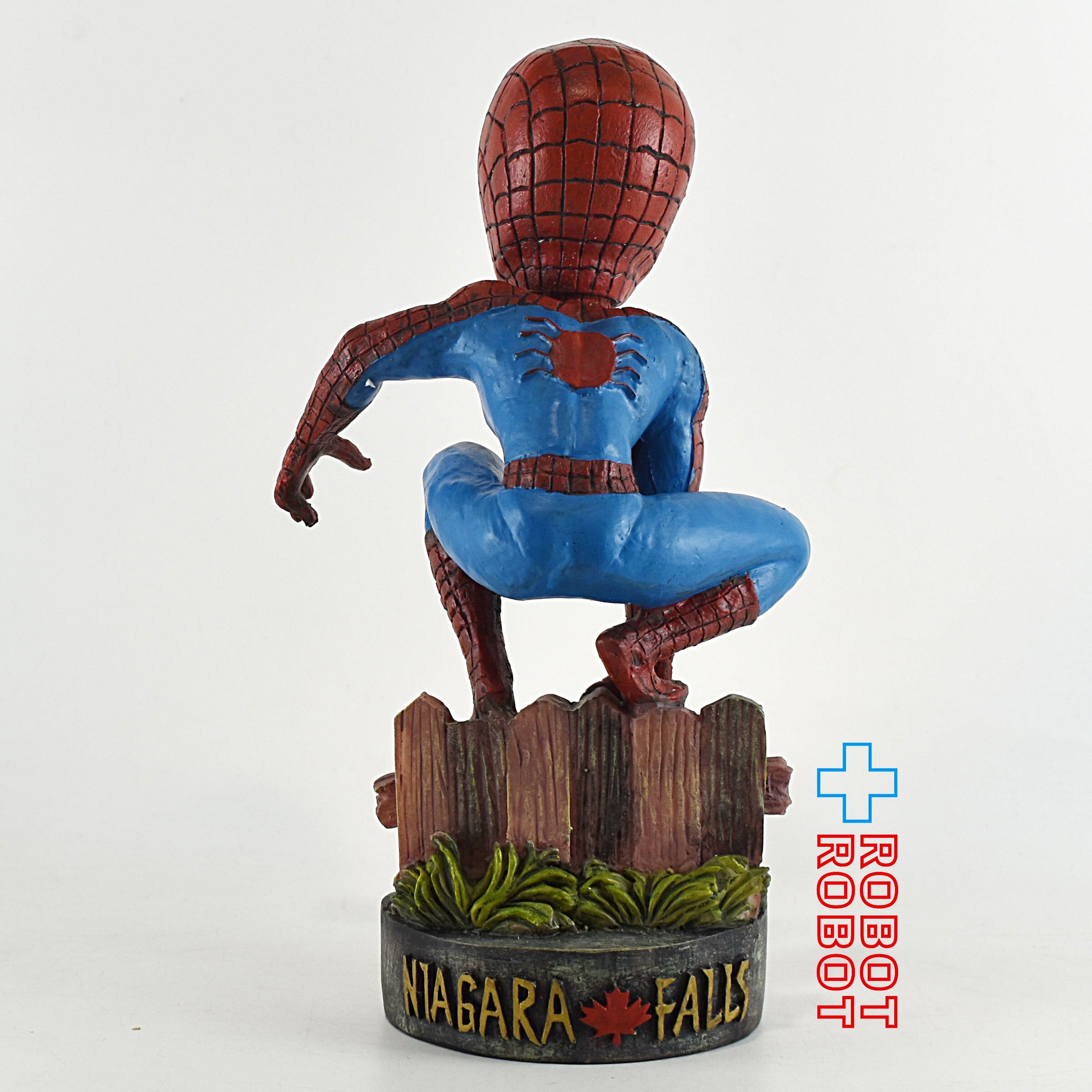 ボビングヘッド　バットマン×スパイダーマン マーベル スパイダーマン ナイアガラ 樹脂製 ボビングヘッド