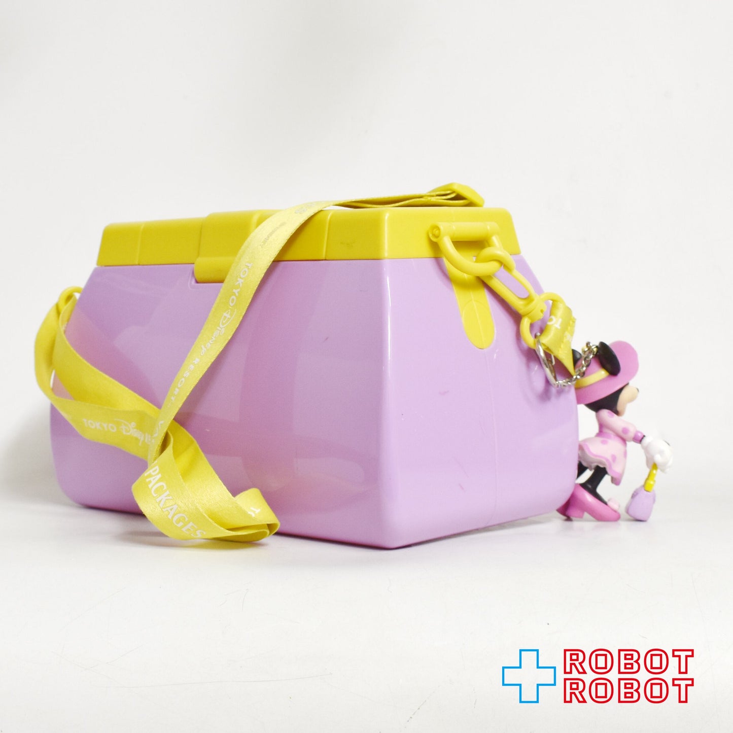 TDR 東京ディズニーリゾート バケーションパッケージ ミニーのバッグ型 ポップコーンバケット フィギュア & ストラップ付き