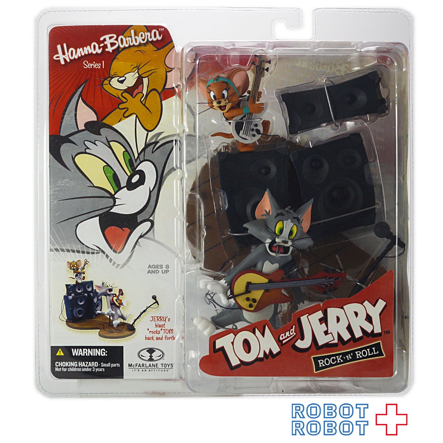 マクファーレン・トイズ トム&ジェリー ロックンロール アクションフィギュア