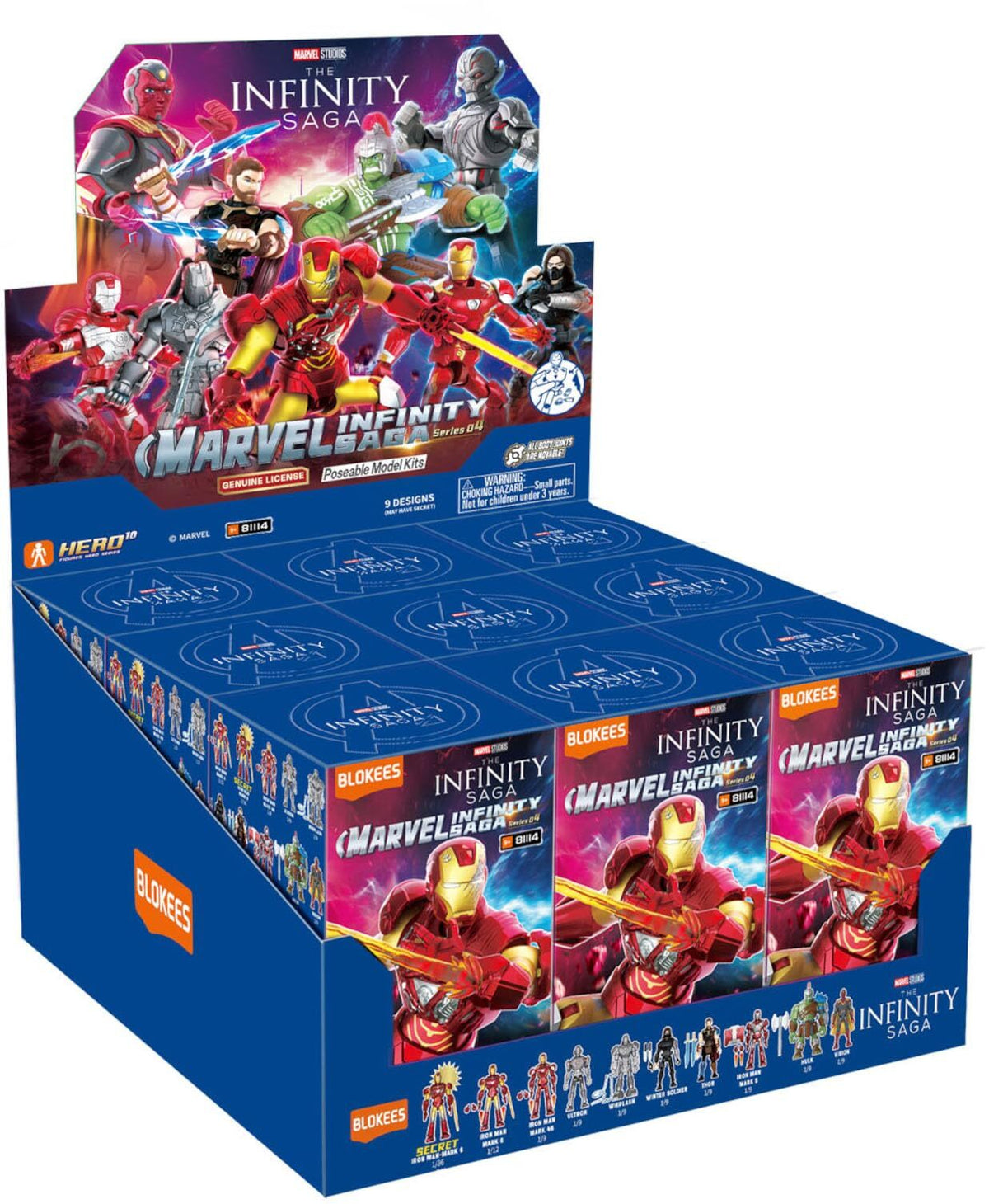 ブロッキーズ マーベル インフィニティ・サーガ 第4弾 モデルキット 未開封