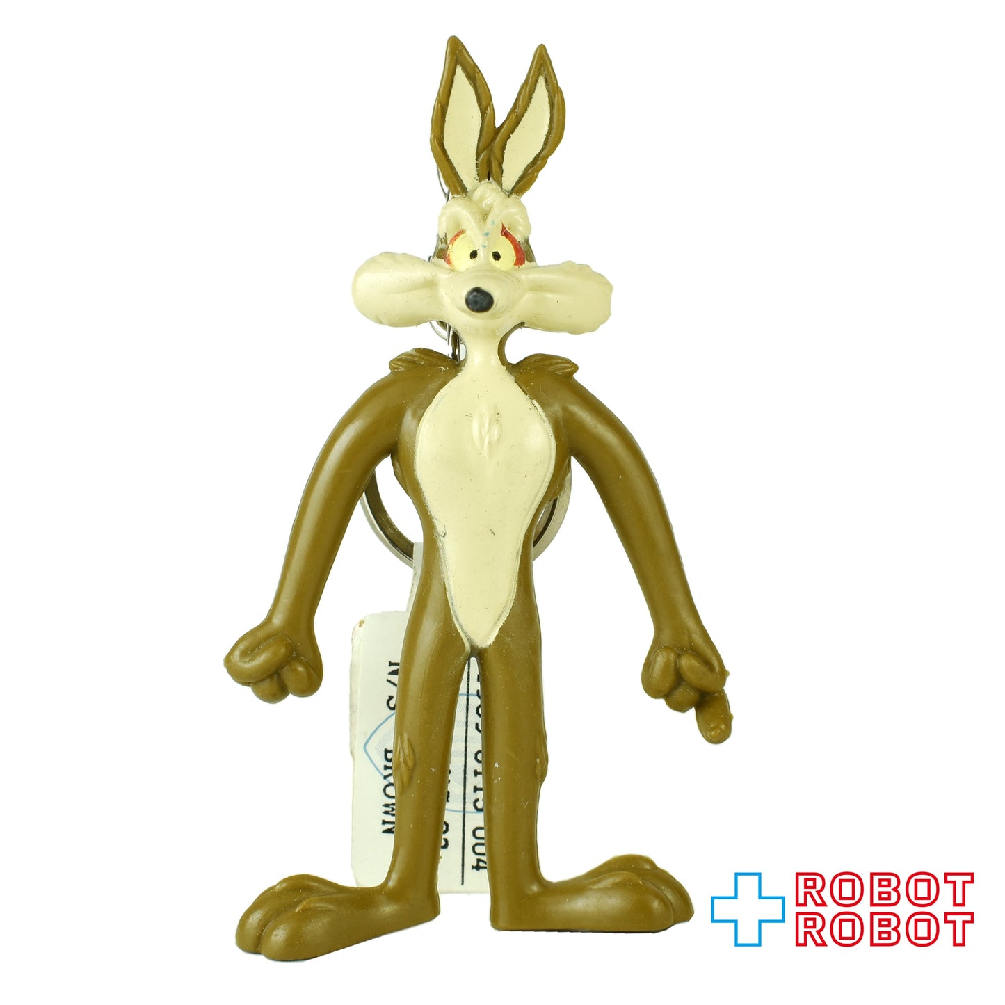 ワーナーブラザーズ ルーニー・テューンズ ワイリー・コヨーテ PVC ベンダブルキーホルダー