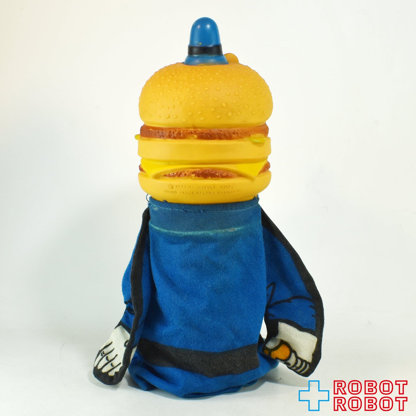 マクドナルド ビッグマックポリス ソフビ手踊り人形パペット 白目 ※難有り