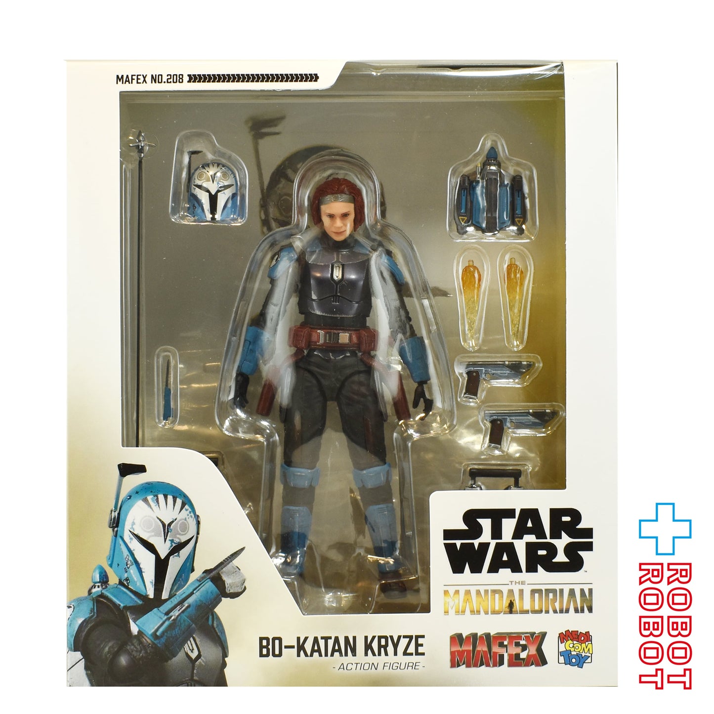 メディコム・トイ MAFEX マフェックス No.208 スター・ウォーズ マンダロリアン ボ=カターン・クライズ アクションフィギュア 未開封