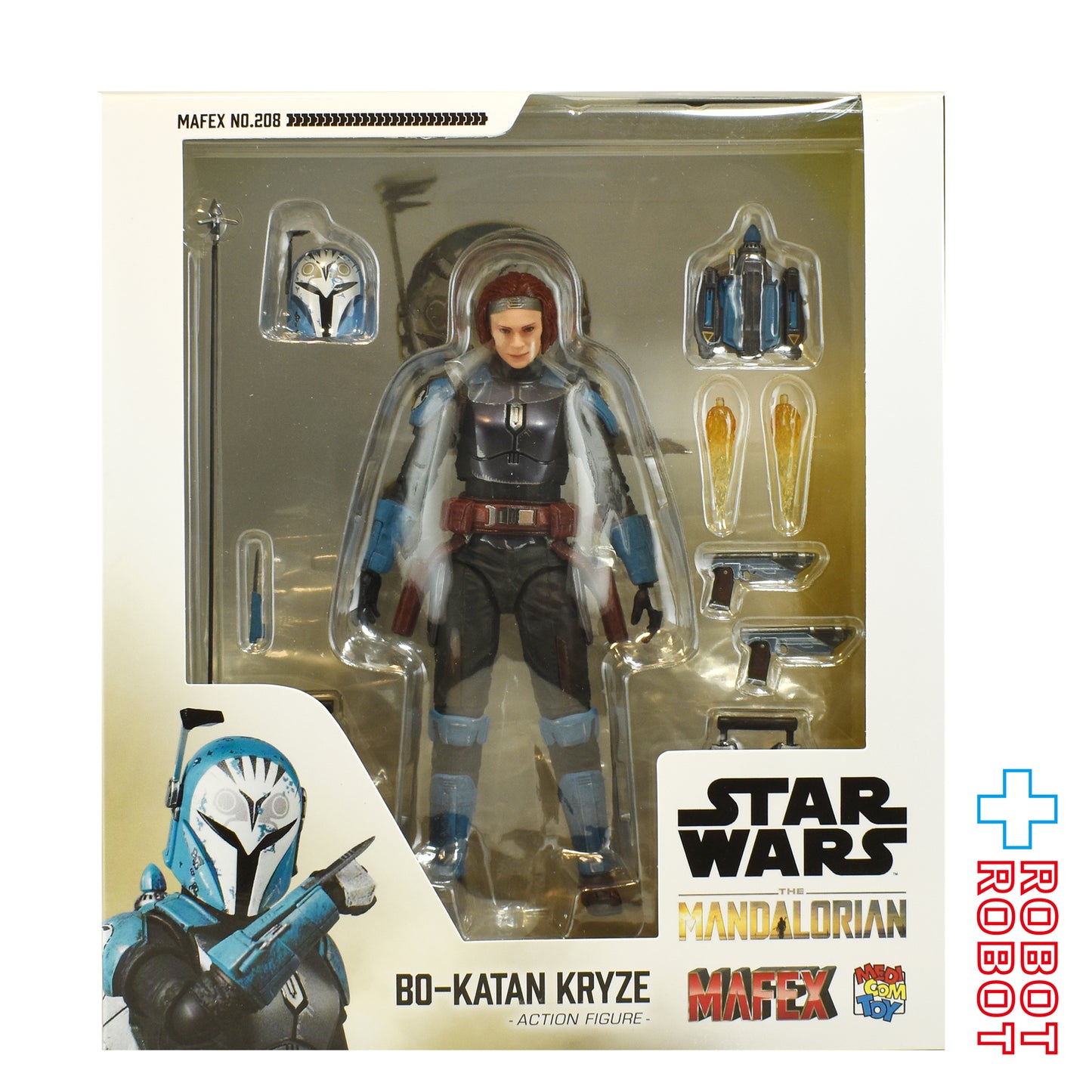 メディコム・トイ MAFEX マフェックス No.208 スター・ウォーズ マンダロリアン ボ=カターン・クライズ アクションフィギュア 未開封