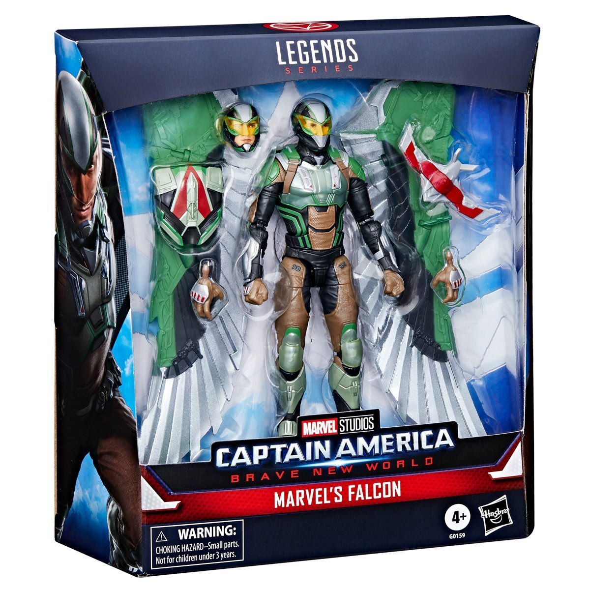 マーベルレジェンド キャプテン・アメリカ ブレイブ・ニュー・ワールド ファルコン デラックス 6インチ アクションフィギュア 未開封