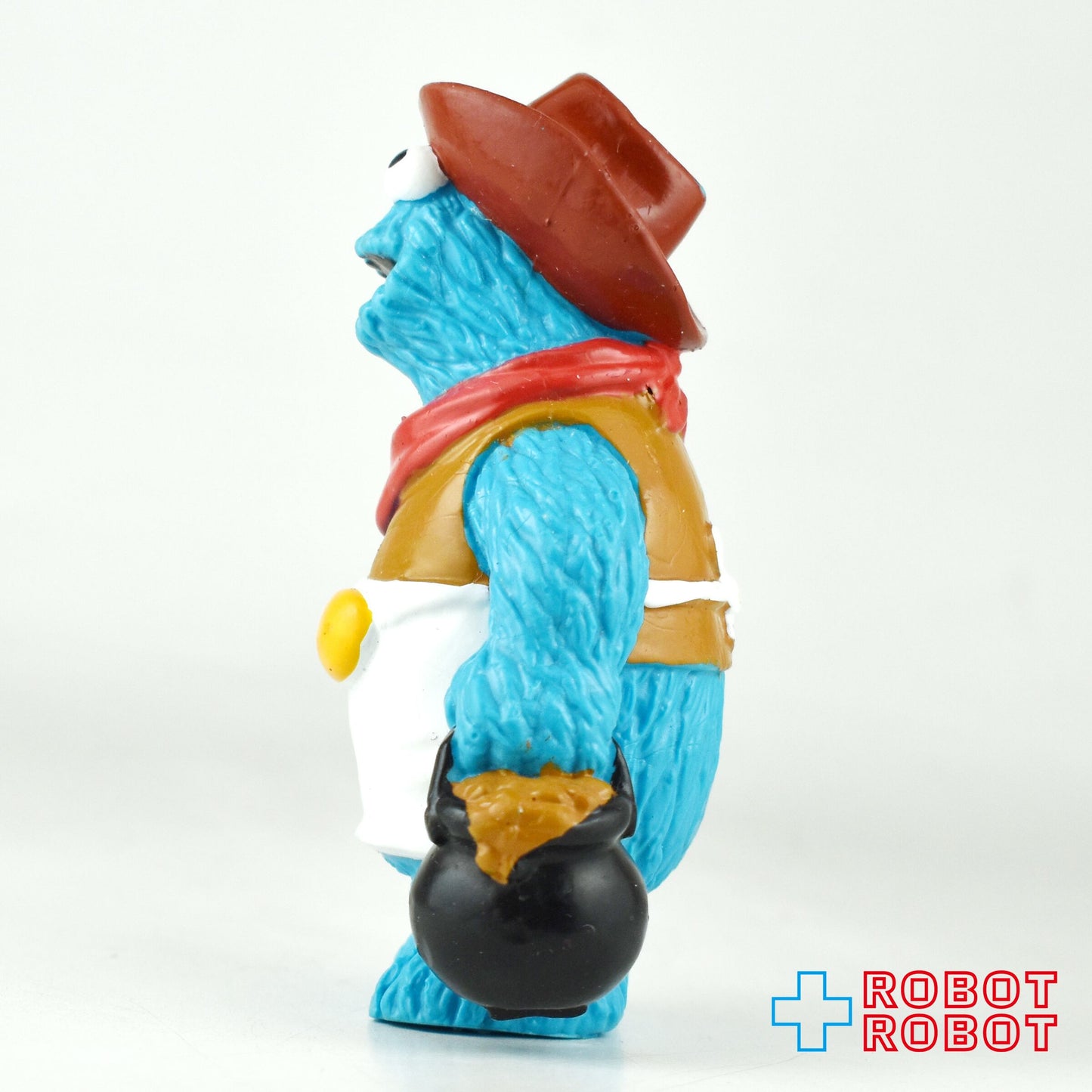 アプローズ社 セサミストリート クッキー・モンスター カウボーイと食事 PVCフィギュア