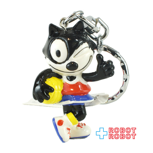 フィリックス・ザ・キャット バスケットボール スポーツキーホルダー PVCフィギュア キーチェーン 紙タグ付