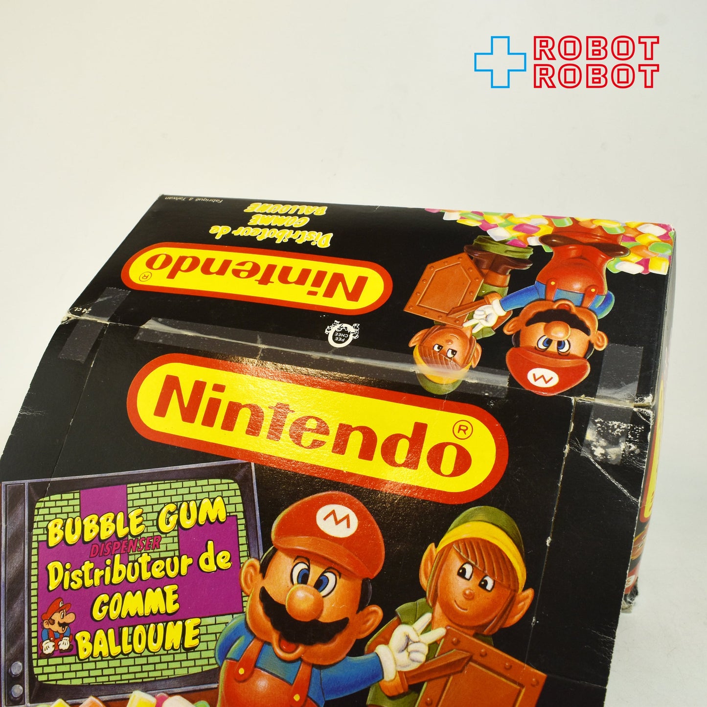 トップス ニンテンドー スーパーマリオ バブルガムディスペンサー 空箱