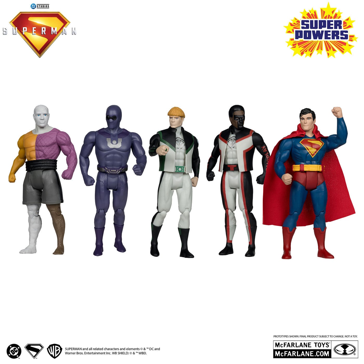 マクファーレン DCダイレクト DCスーパーパワーズ スーパーマン (2025) 5パック コレクターボックス 4インチ アクションフィギュア 国内版 未開封
