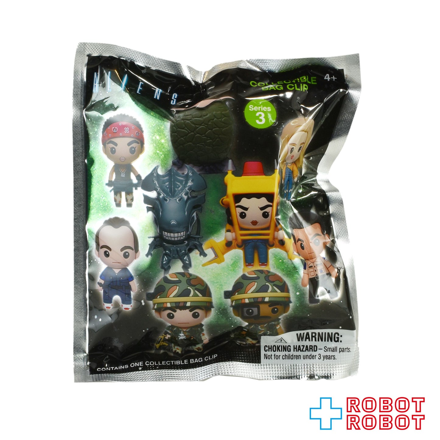 モノグラム フィギュラル バッグ クリップ エイリアン2 シリーズ3 1パック 未開封