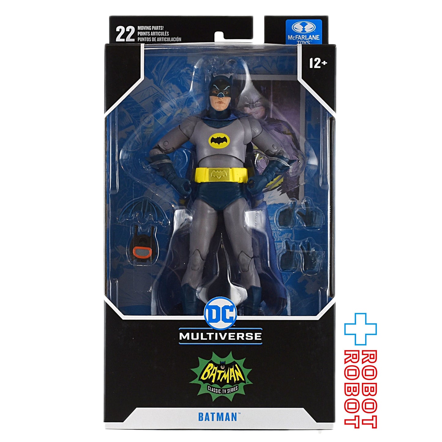 マクファーレン・トイズ DCマルチバース バットマン 1966年 TVシリーズ #291 バットマン 7インチ アクションフィギュア 国内版 未開封