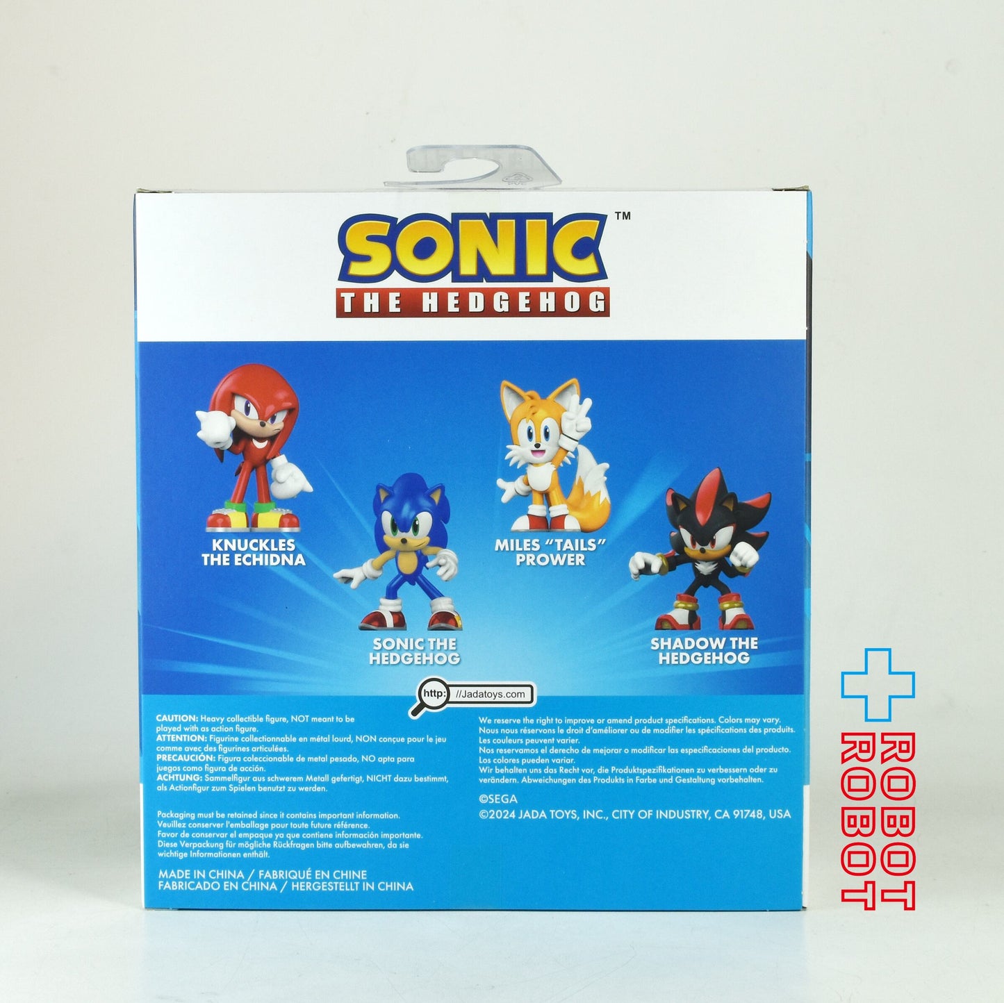 jada メタルズ ダイキャスト ソニック・ザ・ヘッジホッグ 4パック フィギュア 未開封