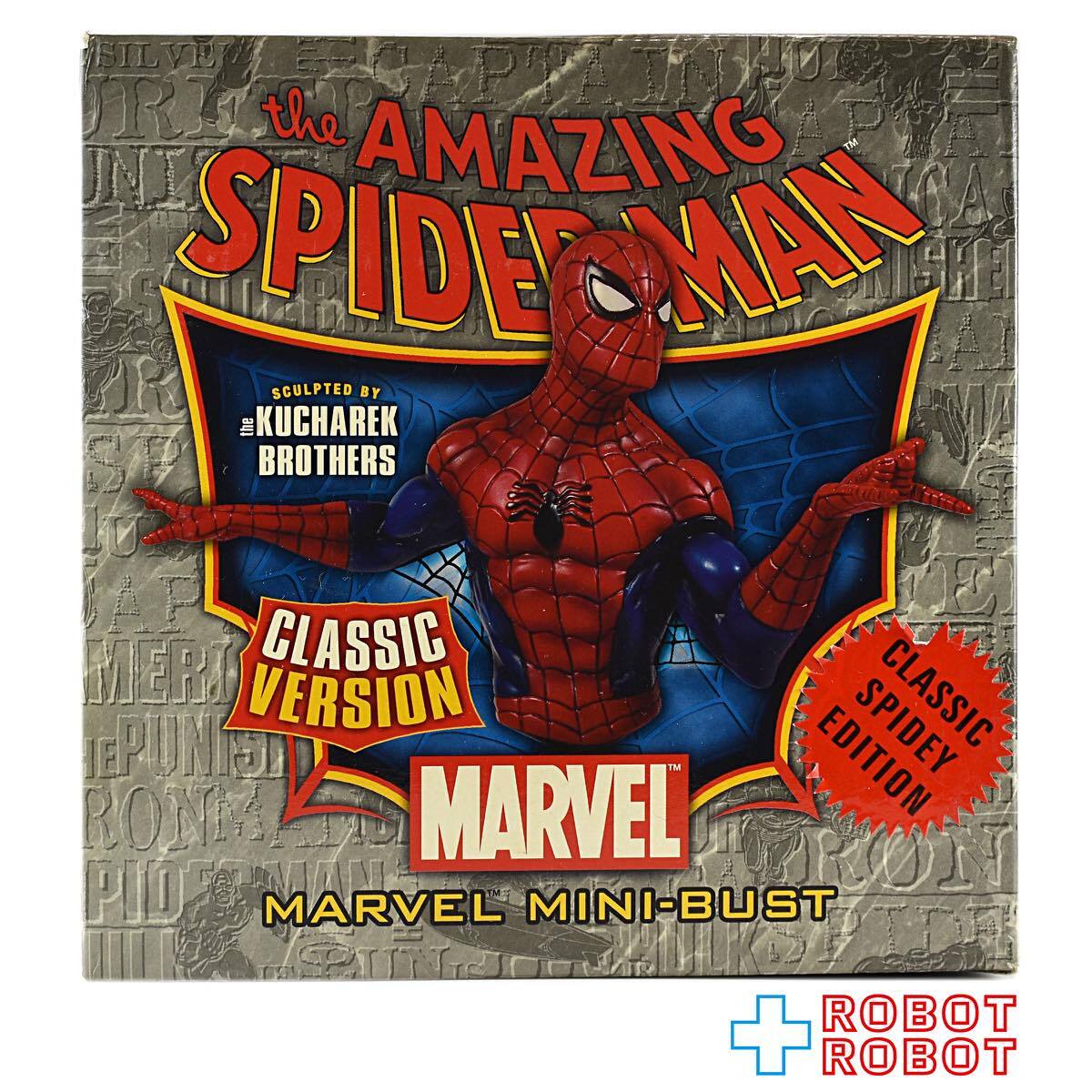 ボウエンデザインズ マーベル ミニバスト スパイダーマン クラシック スパイディ エディション