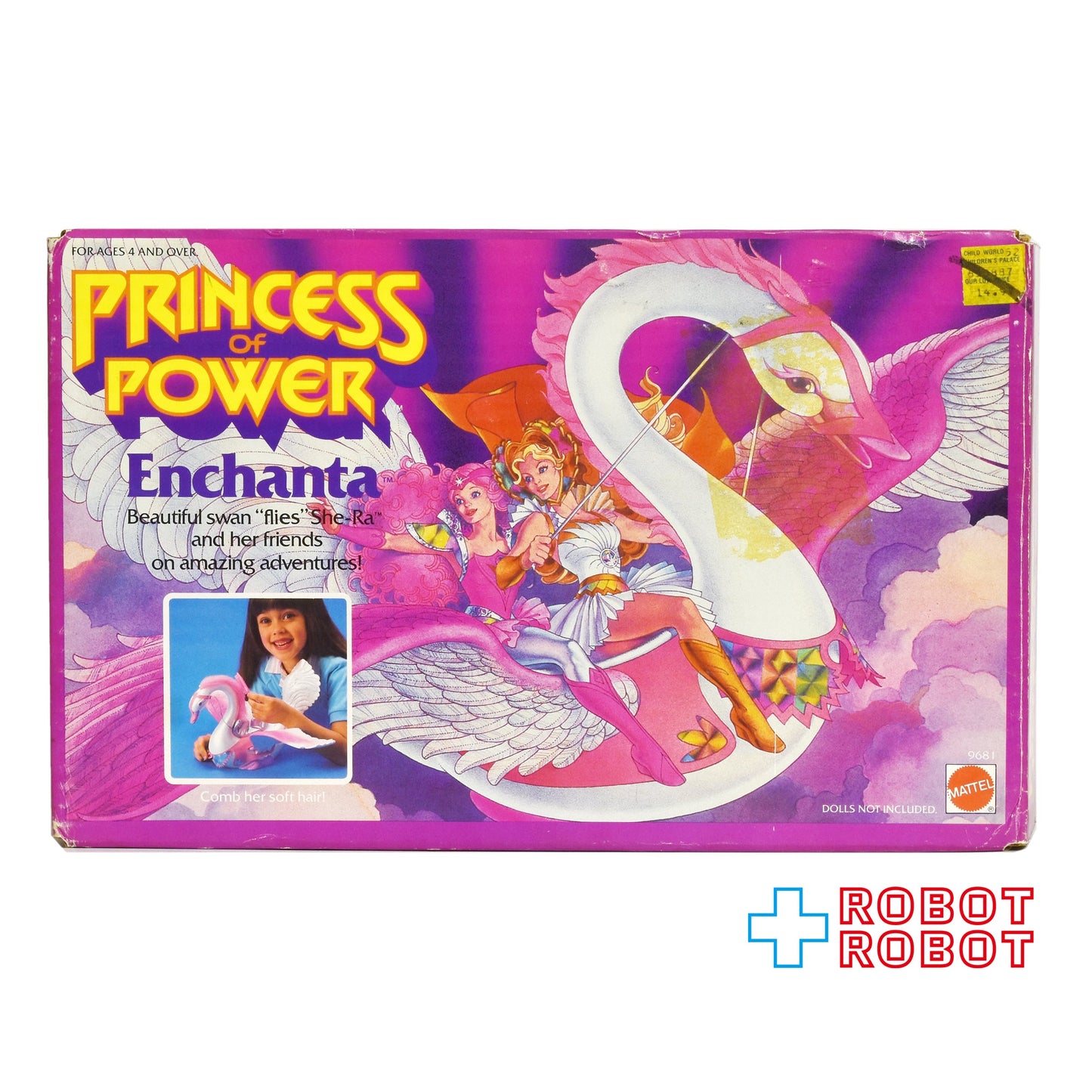 マテル プリンセス・オブ・パワー / エンチャンタ・ザ・スワン 箱付 1984