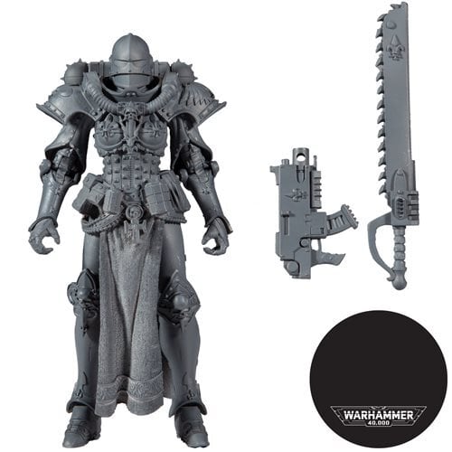 マクファーレン・トイズ ウォーハンマー 40,000 アデプタ・ソロリタス バトルシスター （アーティスト・プルーフ版） 7インチ アクションフィギュア
