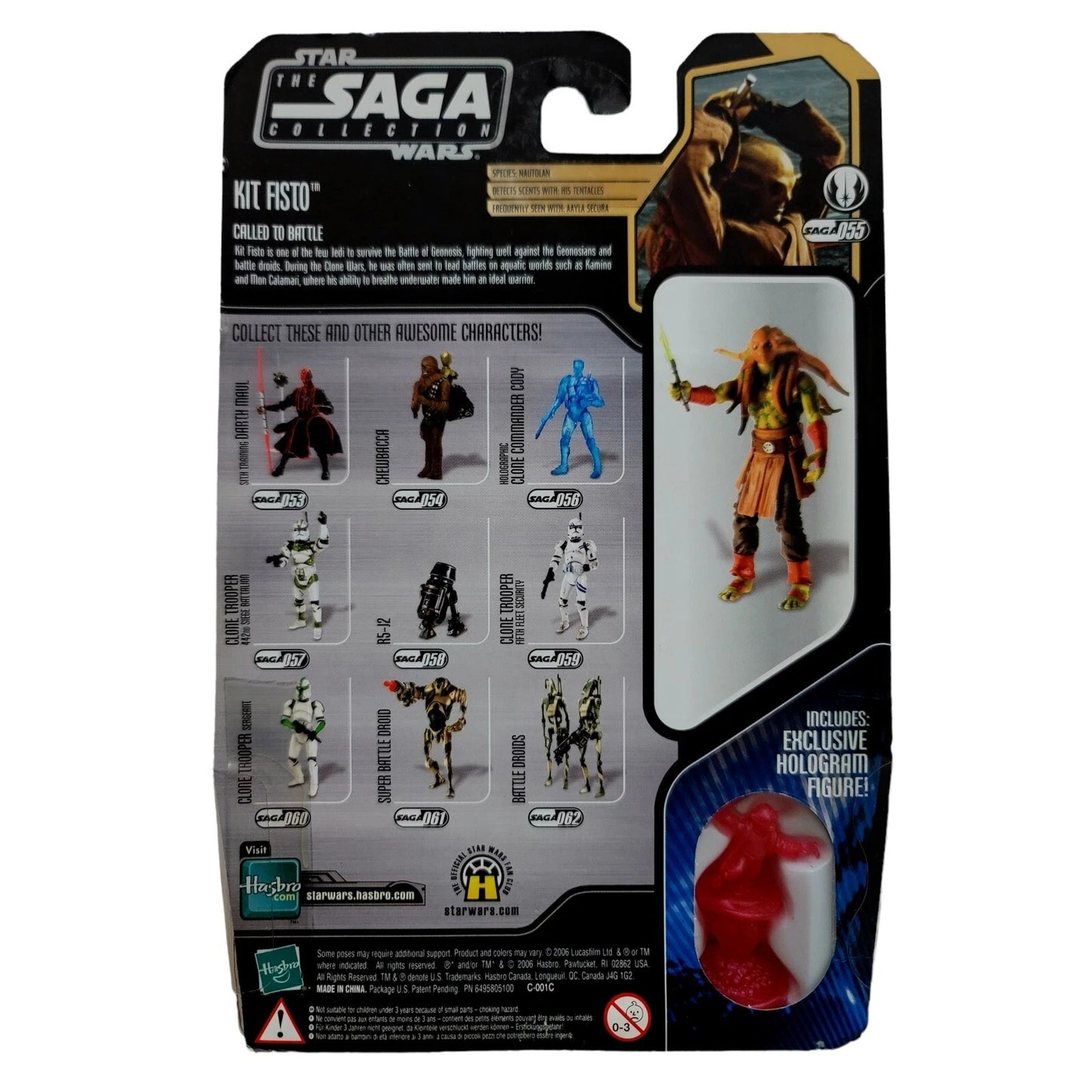 スター・ウォーズ SAGAコレクション 055 キット・フィスト [CW] 3.75インチ アクションフィギュア 未開封