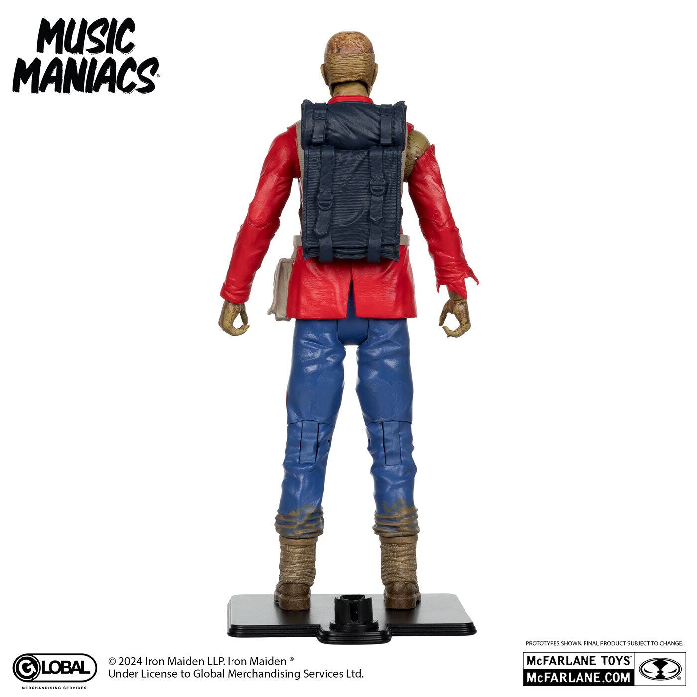 マクファーレン・トイズ ミュージックマニアックス メタル エディ・ザ・ヘッド (明日なき戦い) 6インチ アクションフィギュア 国内版 未開封