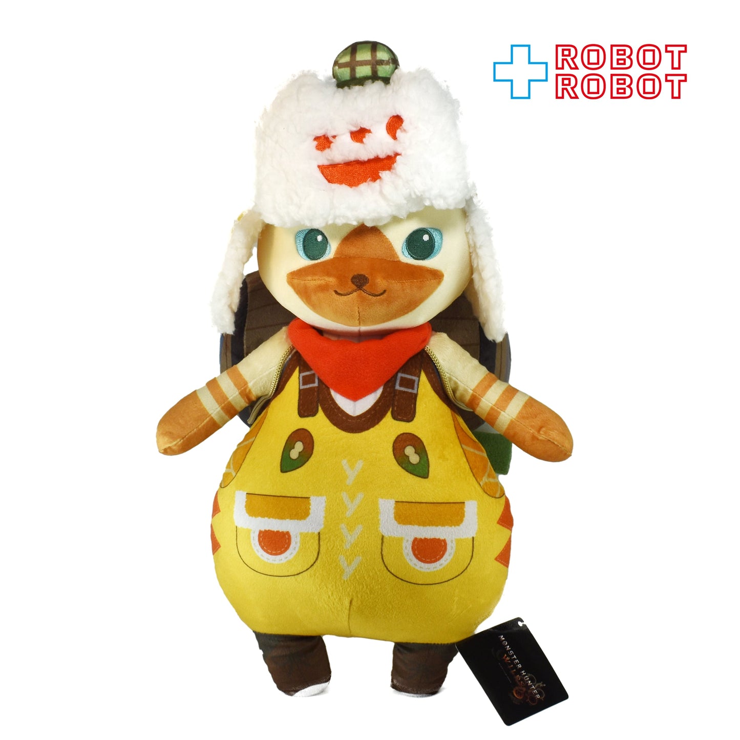 カプコン モンスターハンターワイルズ オトモアイルー ぬいぐるみ 紙タグ付き