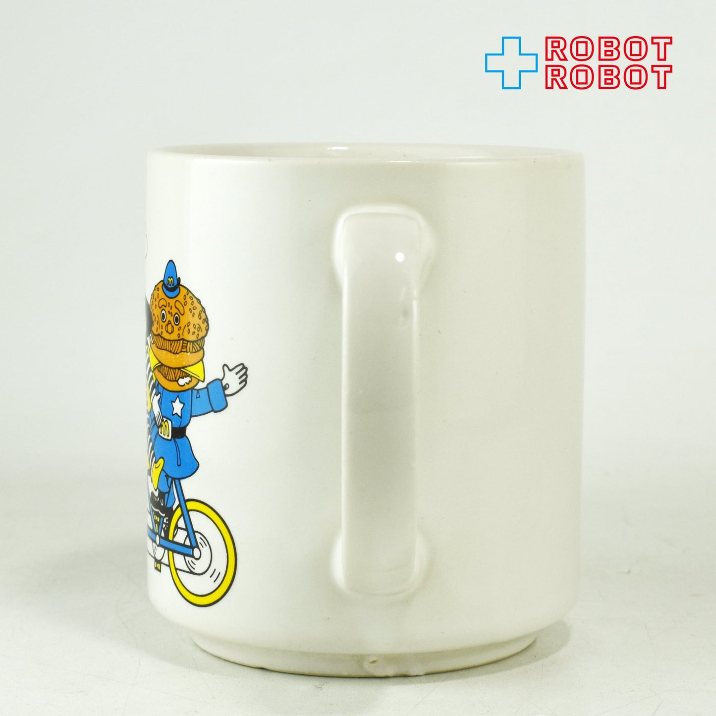 日本マクドナルド ロナルド ハンバーグラー ビッグマックポリス 自転車 マグカップ 1980